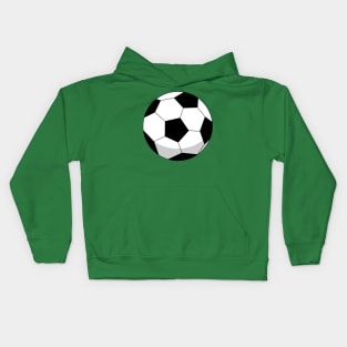 Cartoon Soccer Ball Kids Hoodie